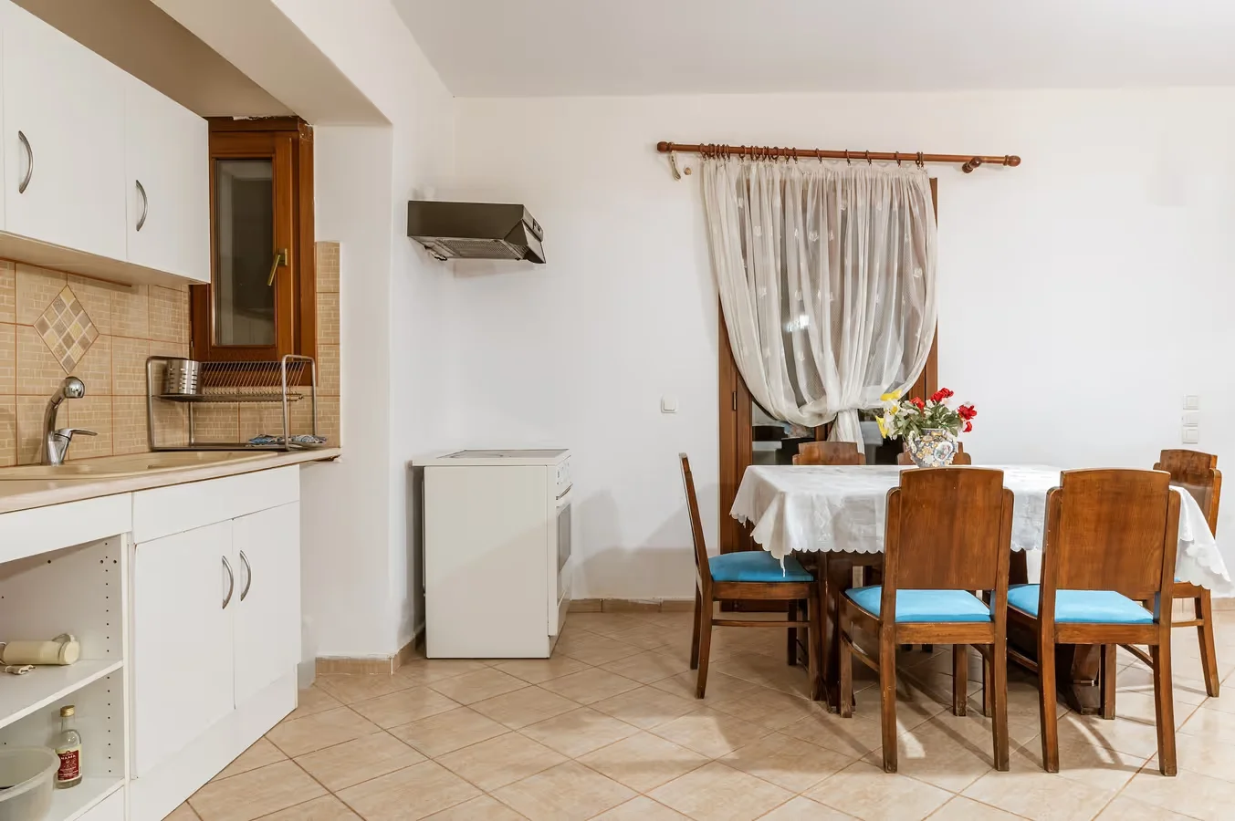Moraki Apartment 1 interior view 12, Cycladic stay in Kapparia, Andros