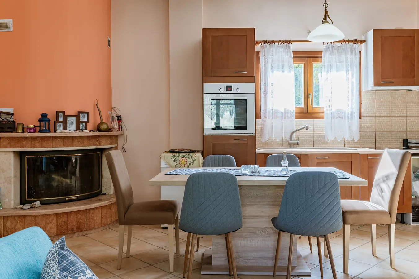 Moraki Apartment 2 interior view 5, Cycladic stay in Kapparia, Andros